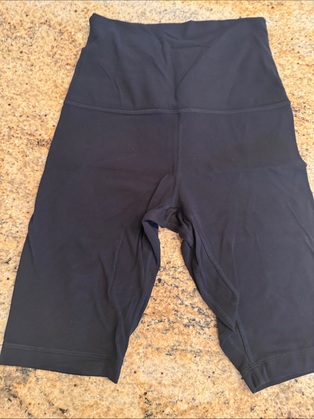High-Waist Black Bike Shorts by lululemon
